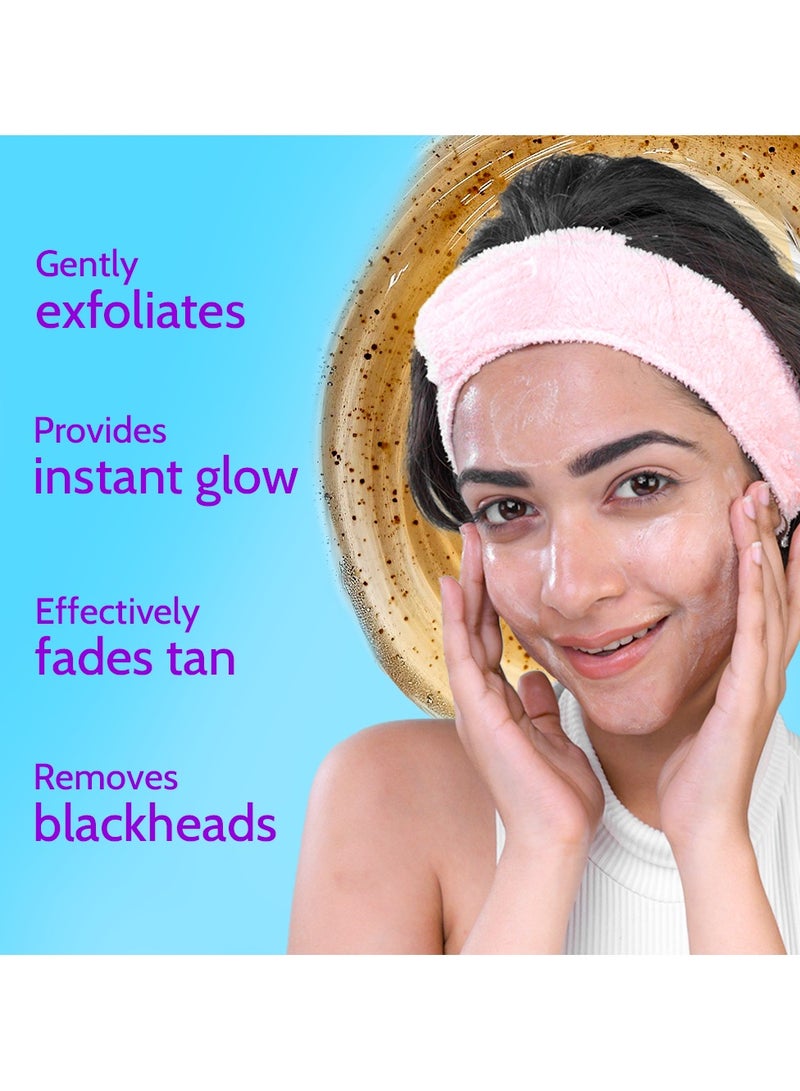 Chemist at Play Gentle Exfoliating Face Scrub With Mandelic Acid And Walnuts | Removes Dead Skin And Blackheads | Detans |Gives Instant Glow| Face Scrub For Women And Men | 100Ml - Image 2